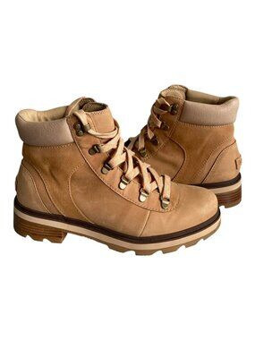Sorel Women's Lennox Hiker Waterproof Hybrid Hiking Boots Sz 10 Rugged Leather